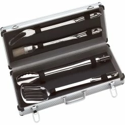 Best deal ✨ All-Clad Stainless Steel BBQ Tool Set With Case 🌟