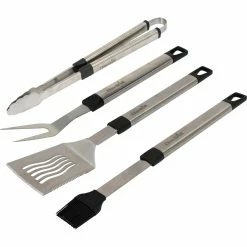 Brand new ⭐ Char-Broil Stainless Steel 4 Pc. Tool Set 😉