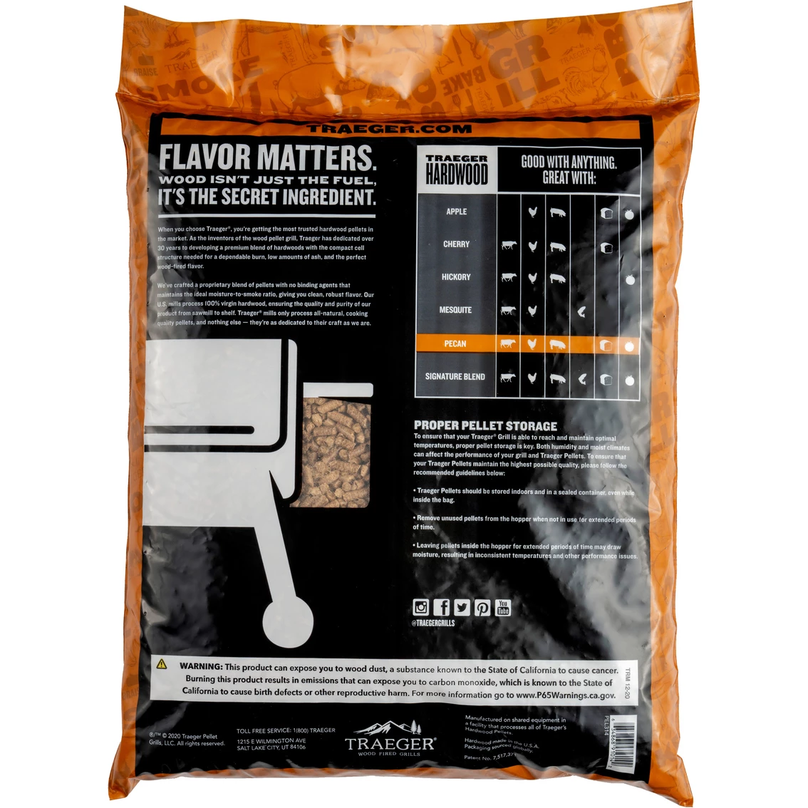 Wholesale 𧨠Traeger Pecan Pellets, 20 Lb. π - Image 2