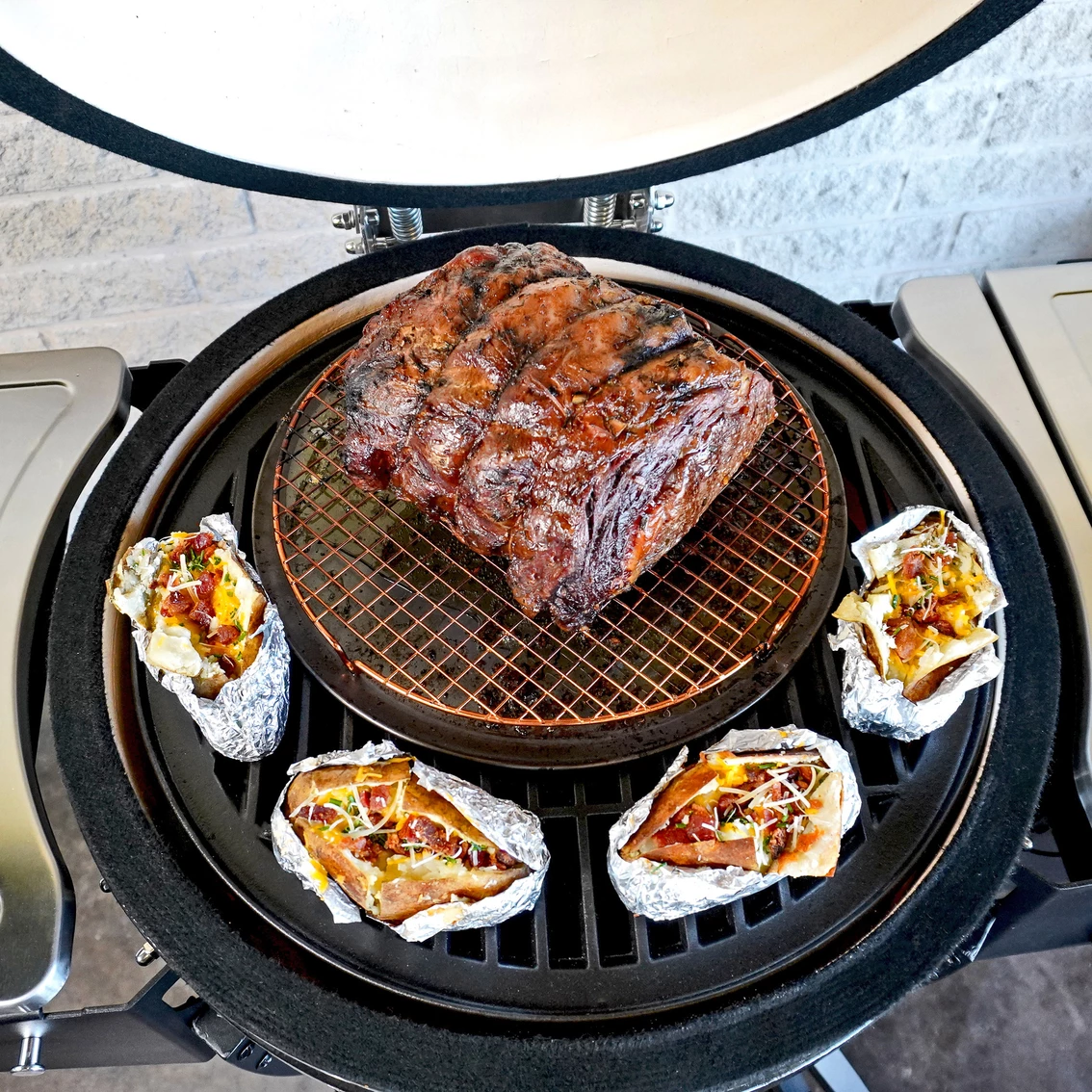 Promo 𧨠Even Embers Pellet Fueled Ceramic Egg π - Image 7