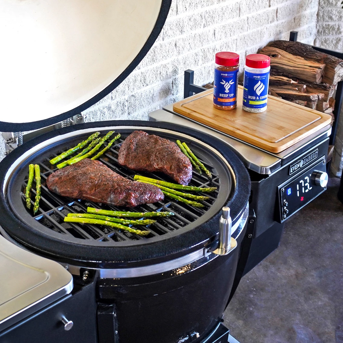 Promo 𧨠Even Embers Pellet Fueled Ceramic Egg π - Image 9