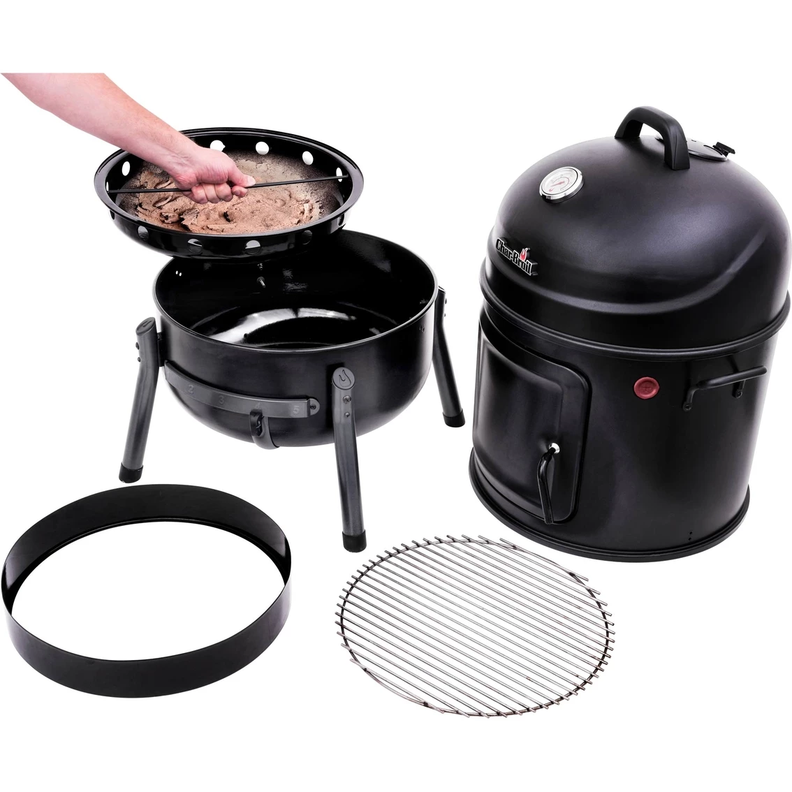 Budget π Char-Broil 20 In. Bullet Smoker π₯° - Image 4