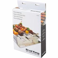 New π₯ Broil King Stainless Steel Narrow Kebab Rack βοΈ