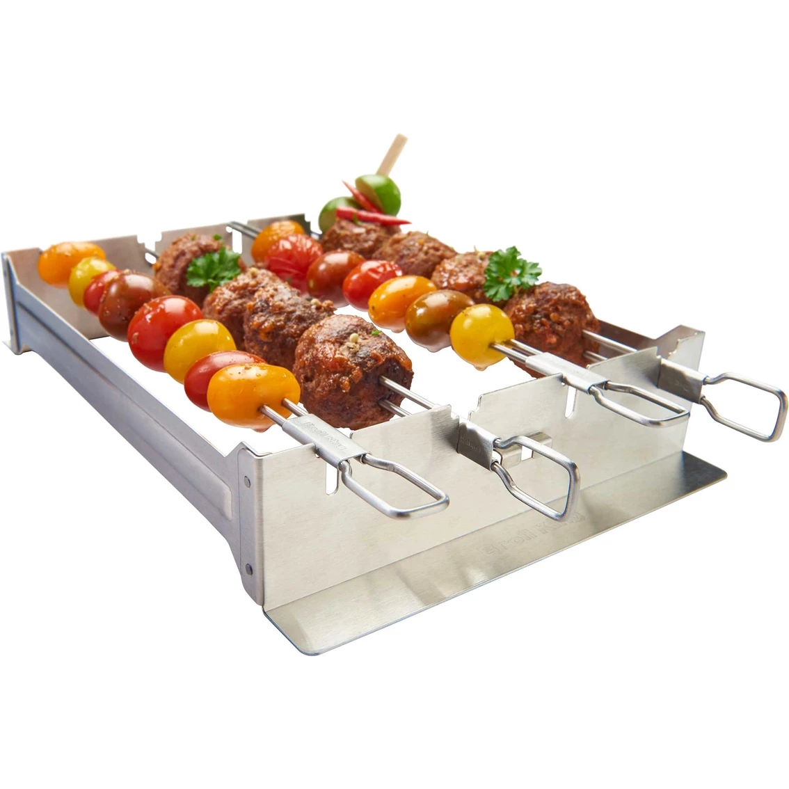 New π₯ Broil King Stainless Steel Narrow Kebab Rack βοΈ - Image 3