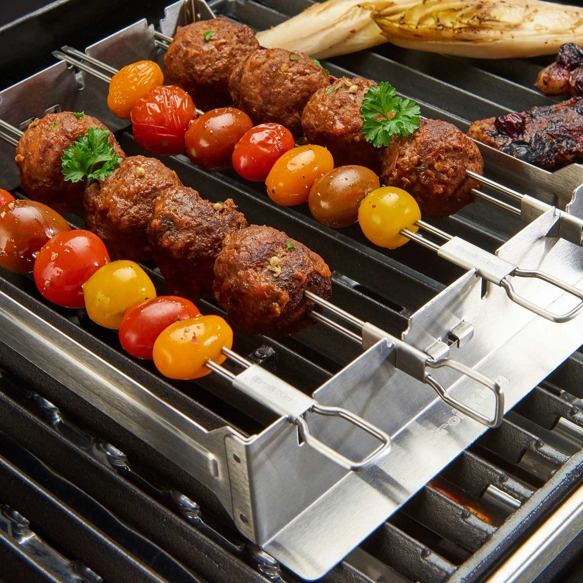 New π₯ Broil King Stainless Steel Narrow Kebab Rack βοΈ - Image 4