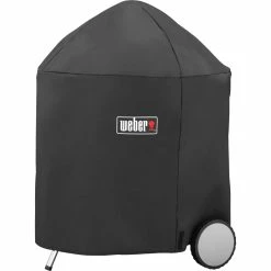 Best Pirce ✔️ Weber 26.5 In. Kettle Grill Cover With Storage Bag 🎁