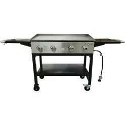 Cheap π GrillSmith 36 In. 4 Burner Griddle Grill π