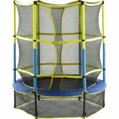 Best reviews of ❤️ UpperBounce 55 In. Round Trampoline And Enclosure Set With Easy Assemble Feature 🛒
